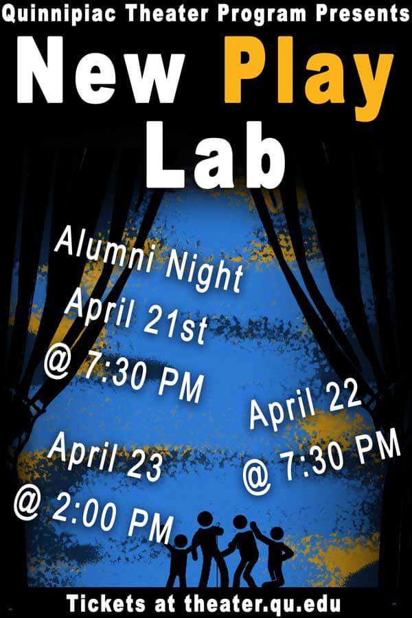 Poster for The New Play Lab 2023