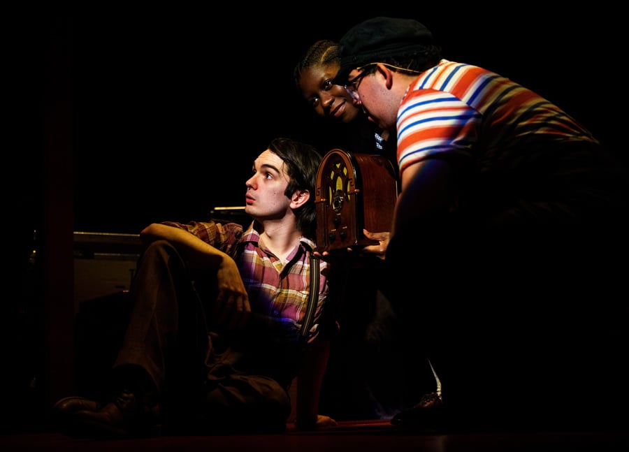 Senior Quinnipiac theater students participate in a fall musical.